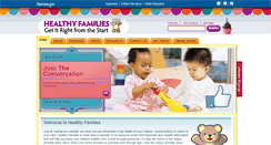 Desktop Screenshot of healthyfamiliesnow.net